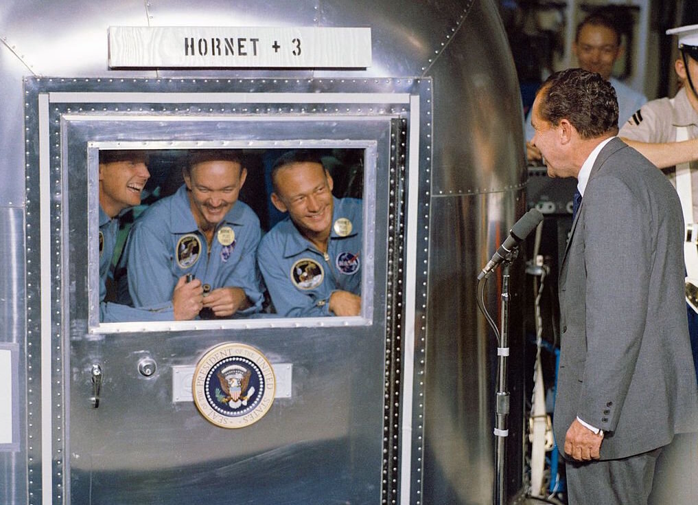 Luna andata e ritorno: il rientro dell’Apollo 11