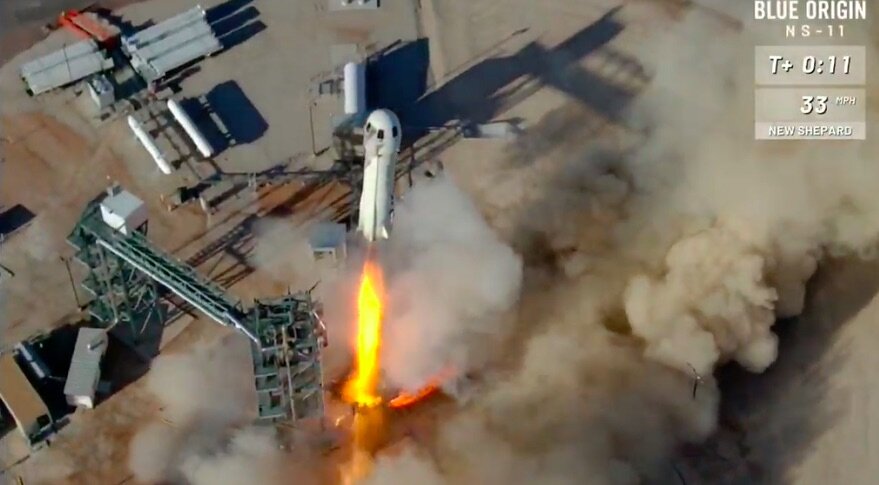 Blue Origin, ritardi per i voli con equipaggio