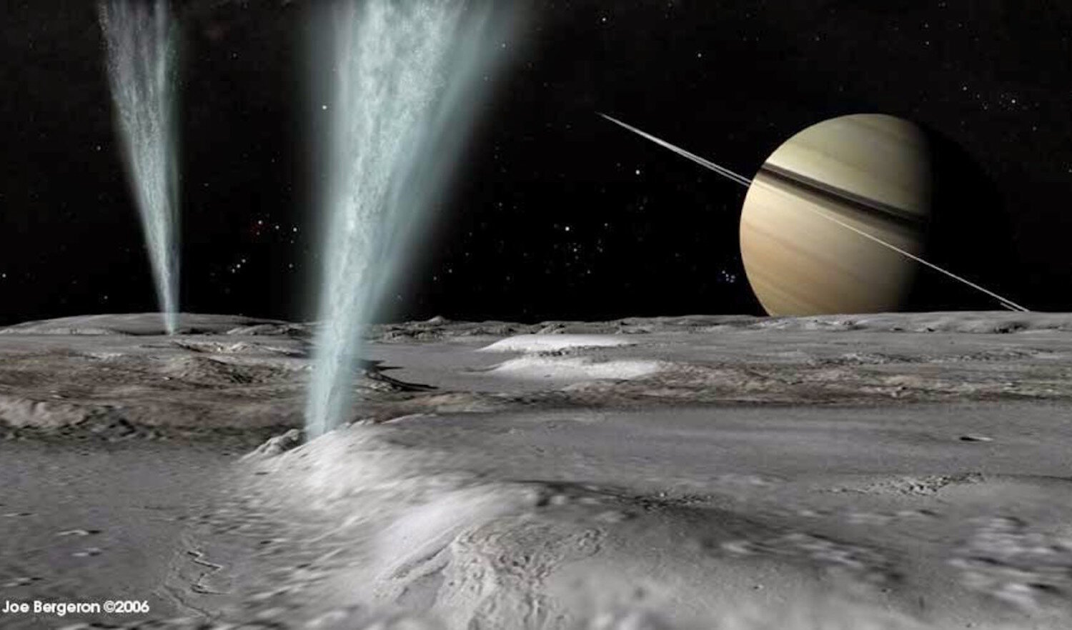 Un cocktail all’idrogeno nell’oceano di Encelado
