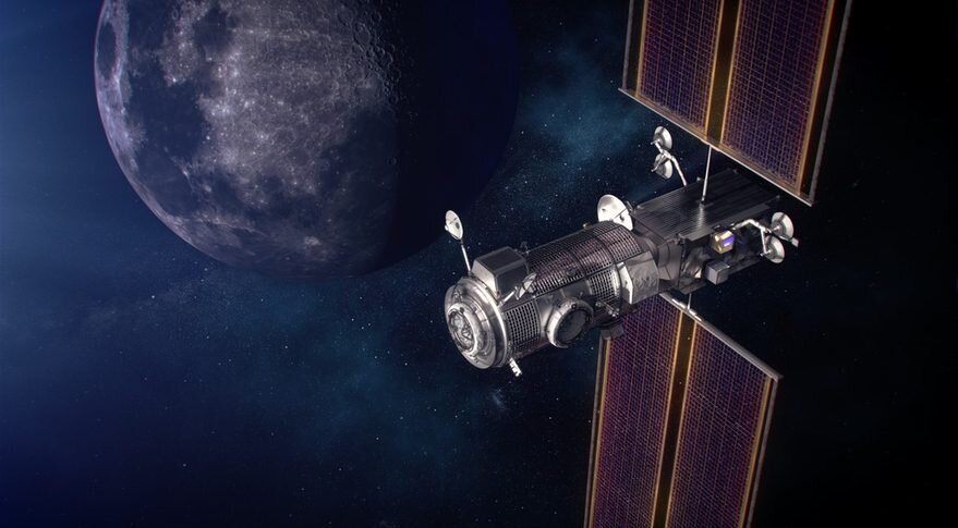 Lunar Gateway,  due moduli  in orbita con il  Falcon Heavy