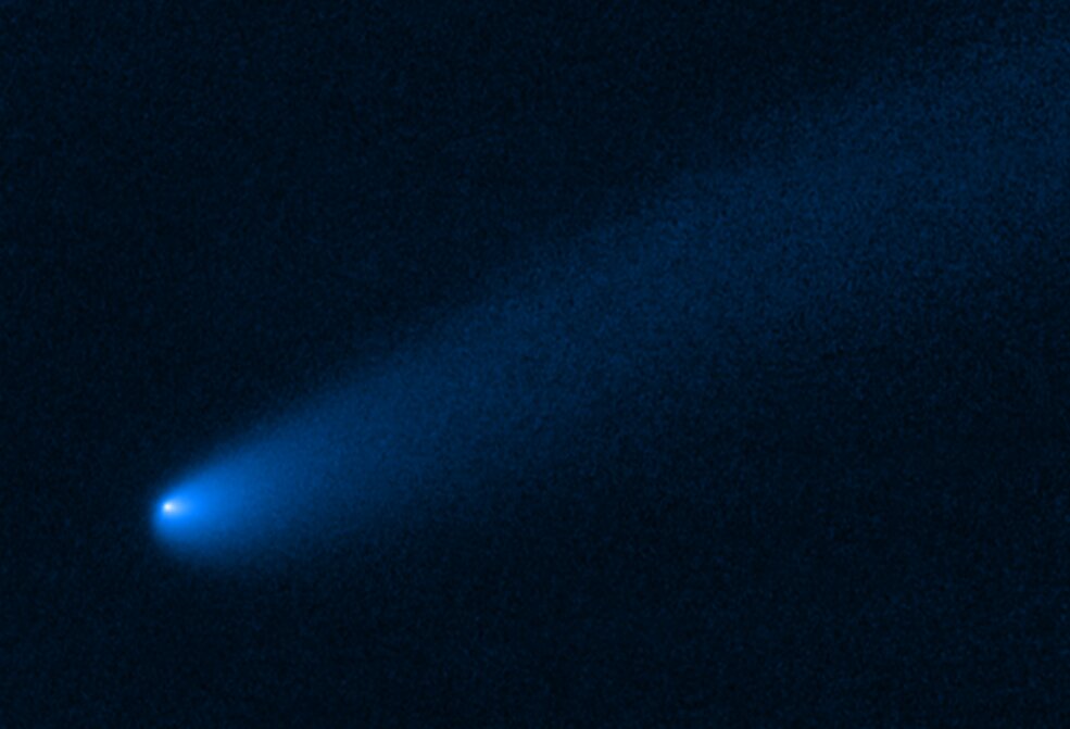 Hubble osserva il pit stop di una cometa