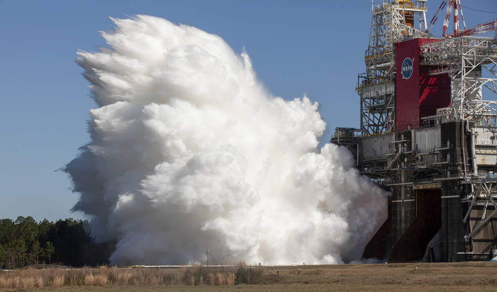 SLS supera la prova del fuoco