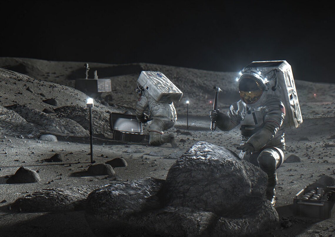 La città sulla Luna, le imprese italiane mettono i primi mattoncini