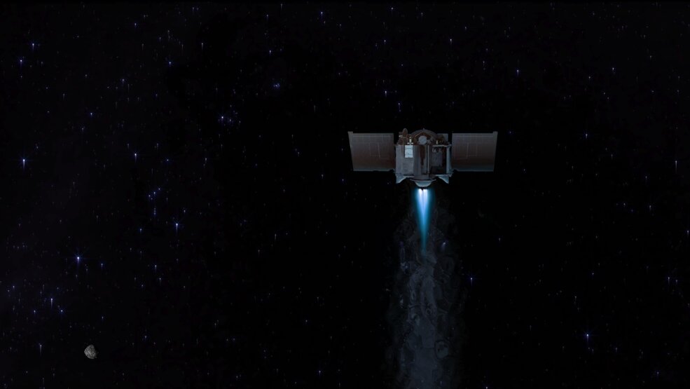 OSIRIS-REx dice addio a Bennu