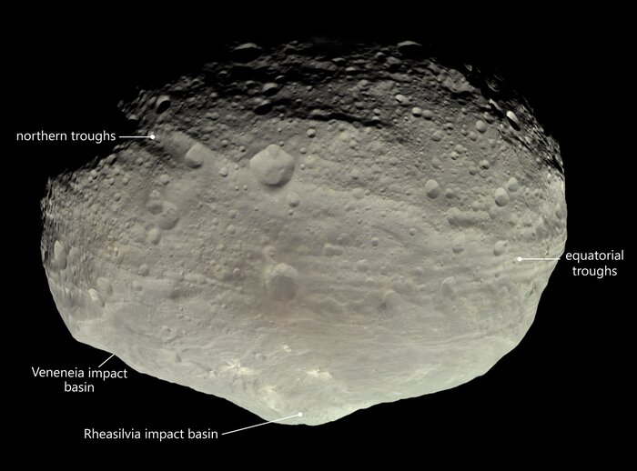 Nuovi indizi sull’evoluzione geologica di Vesta