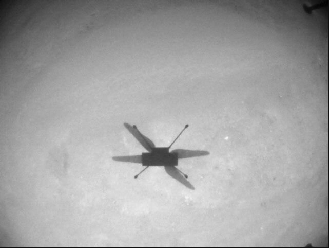 Volo fortunato per Ingenuity