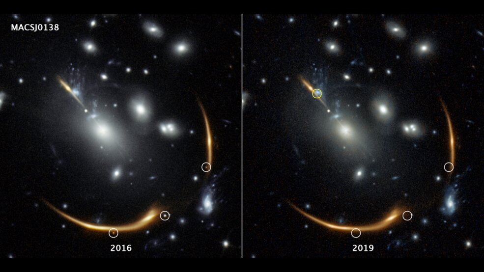 Hubble cattura l'ultimo scatto di Requiem