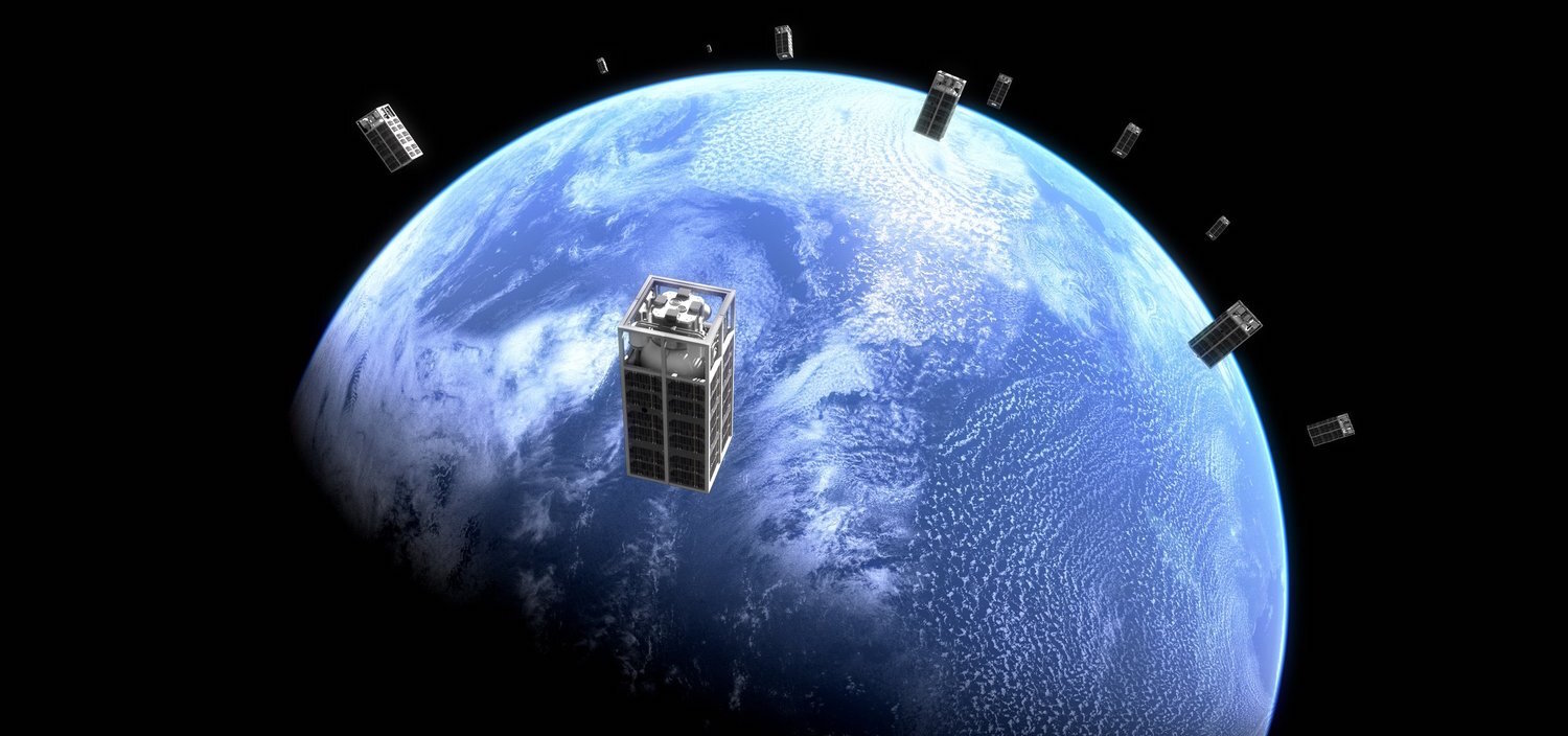 Stazione satellitare di servizio