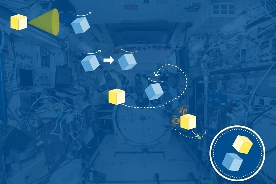 Astrobees, le ‘operaie’ spaziali