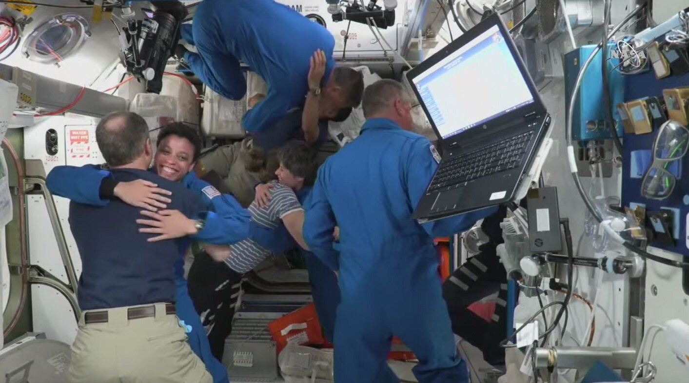 AstroSamantha è di nuovo sulla Stazione Spaziale