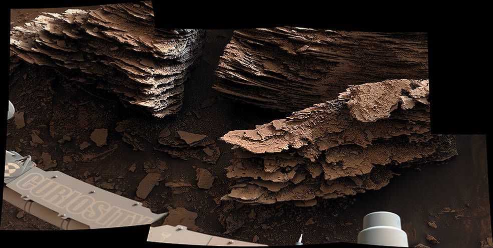 Paesaggi mutevoli per Curiosity
