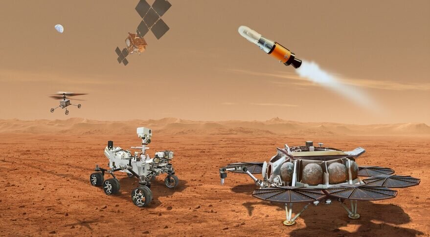 Mars Sample Return, Perseverance in primo piano