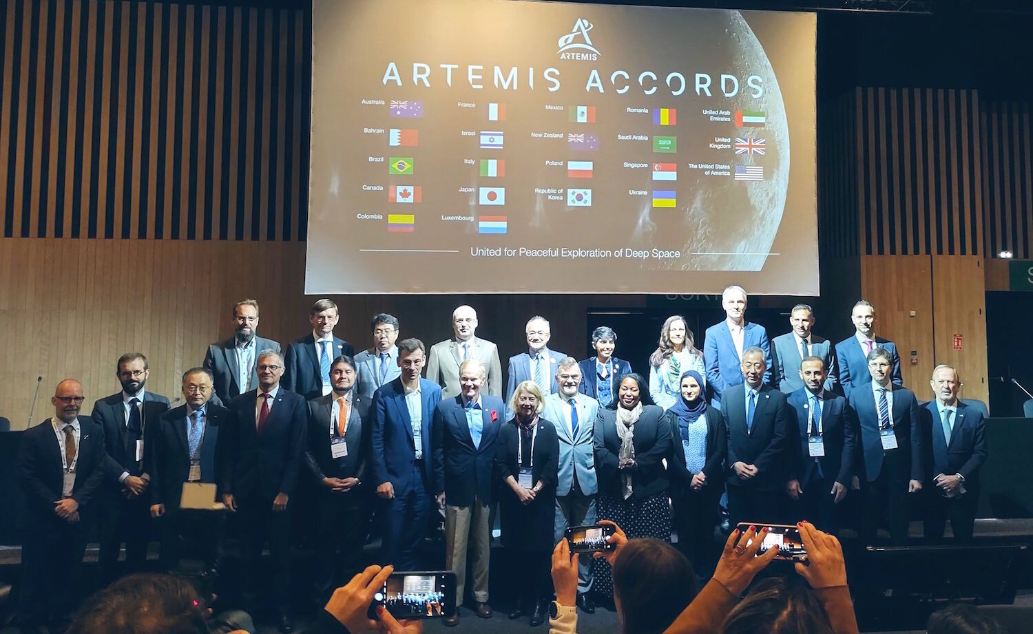 #IAC2022, a Parigi l’incontro tra i firmatari di Artemis