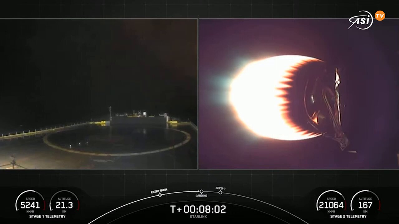 Starlink, successo a metà per SpaceX