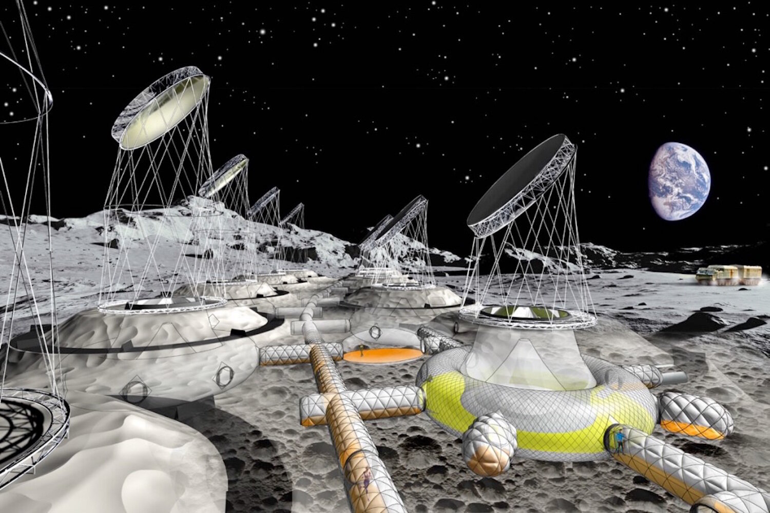 PnuemoPlanet, habitat gonfiabili sulla Luna