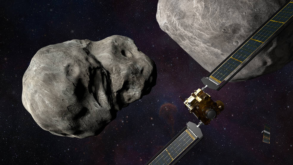 Dart, il Vlt analizza la nube generata dalla collisione