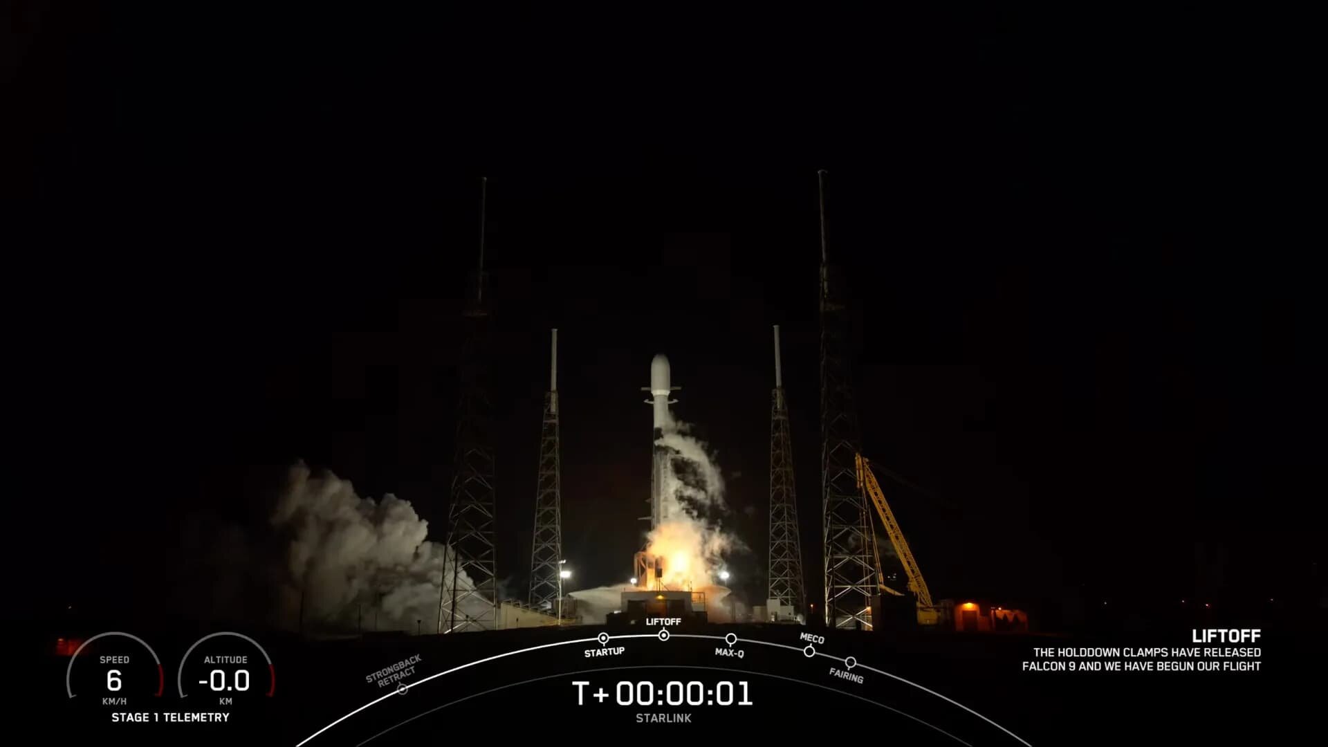 Starlink, lanciati altri 22 satelliti della costellazione