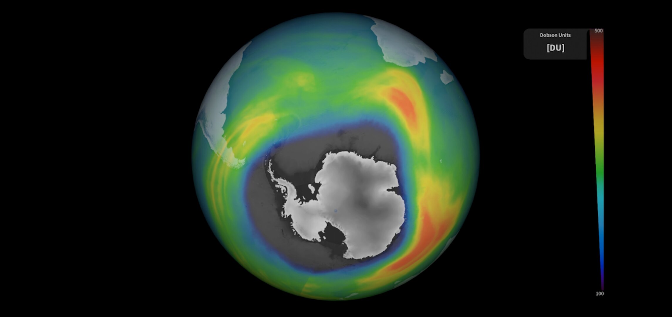 Un buco dell’ozono da record nel 2023