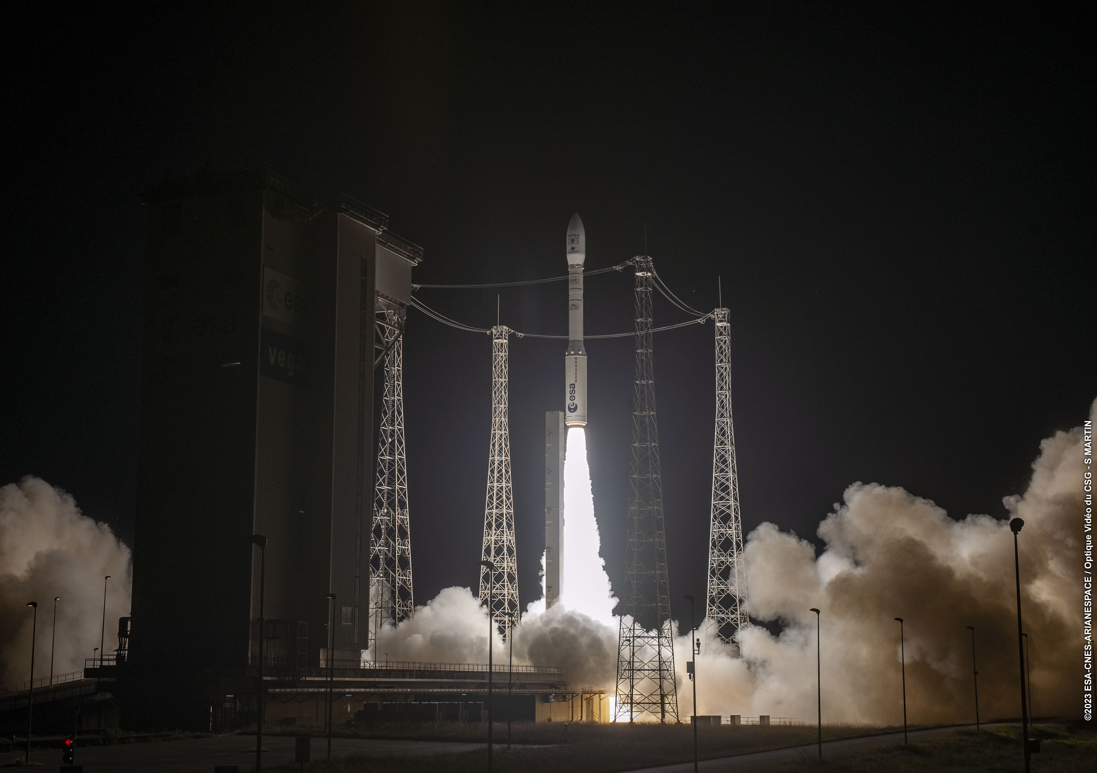Vega completa la missione numero 23