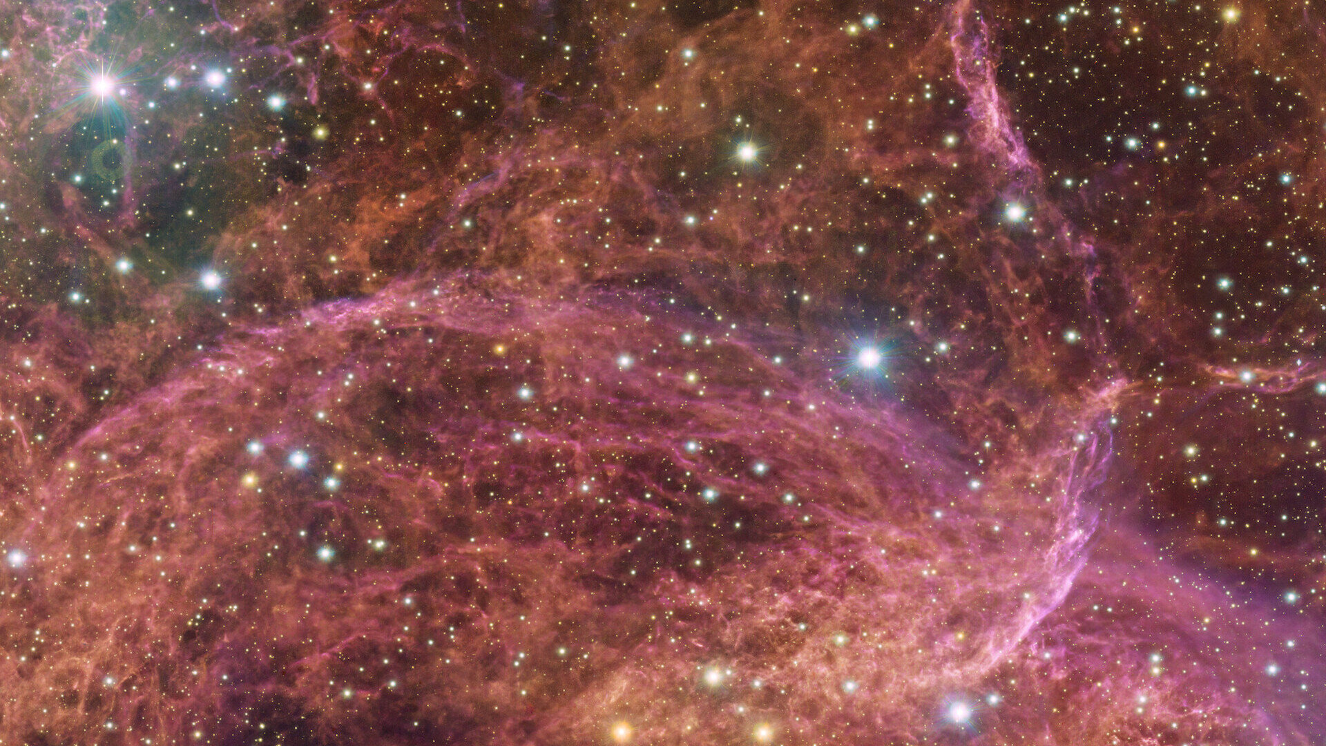 Da Eso il dettaglio dei resti di una massiccia esplosione stellare