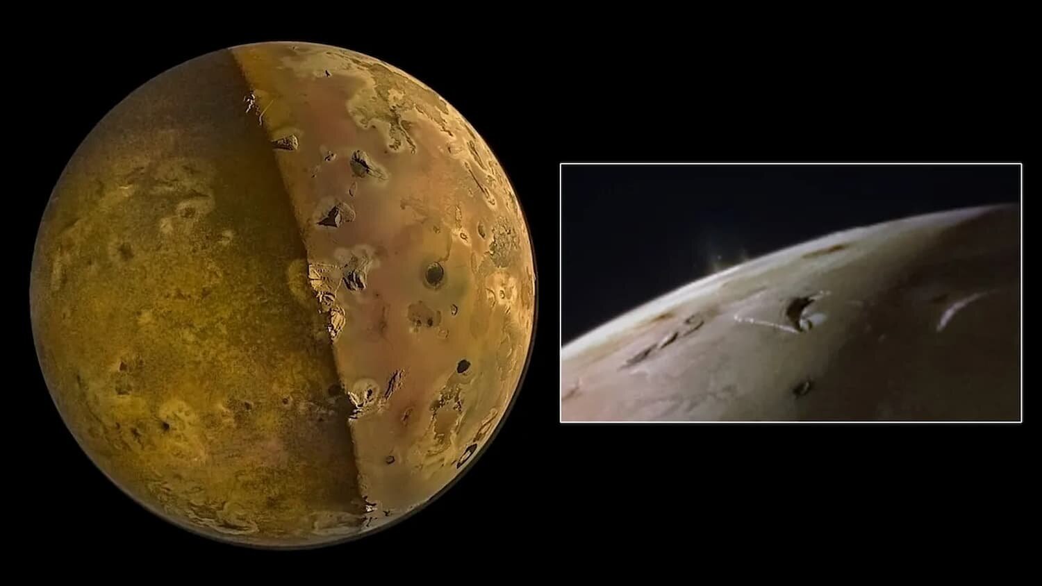 Juno osserva la superficie della luna Io