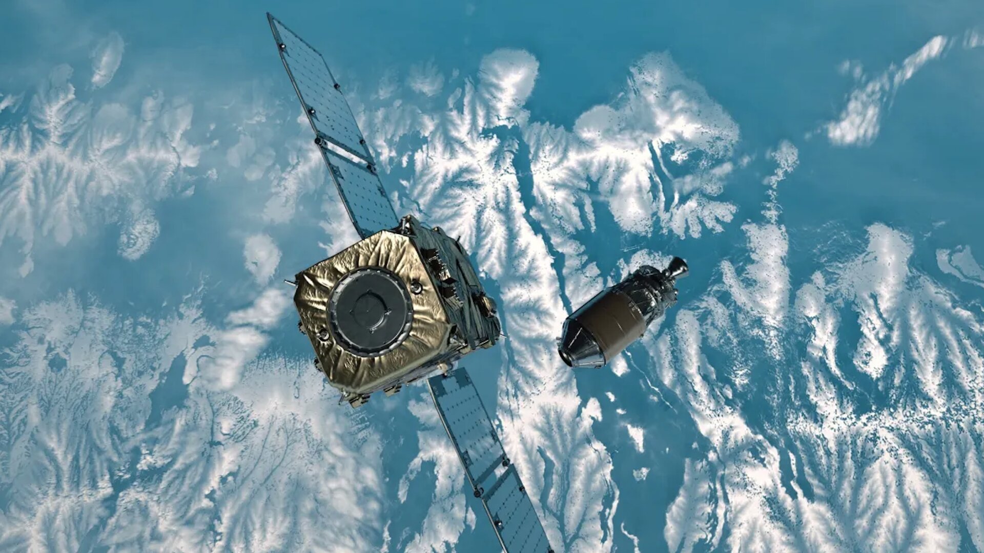 Lanciato il primo ispettore dei detriti spaziali