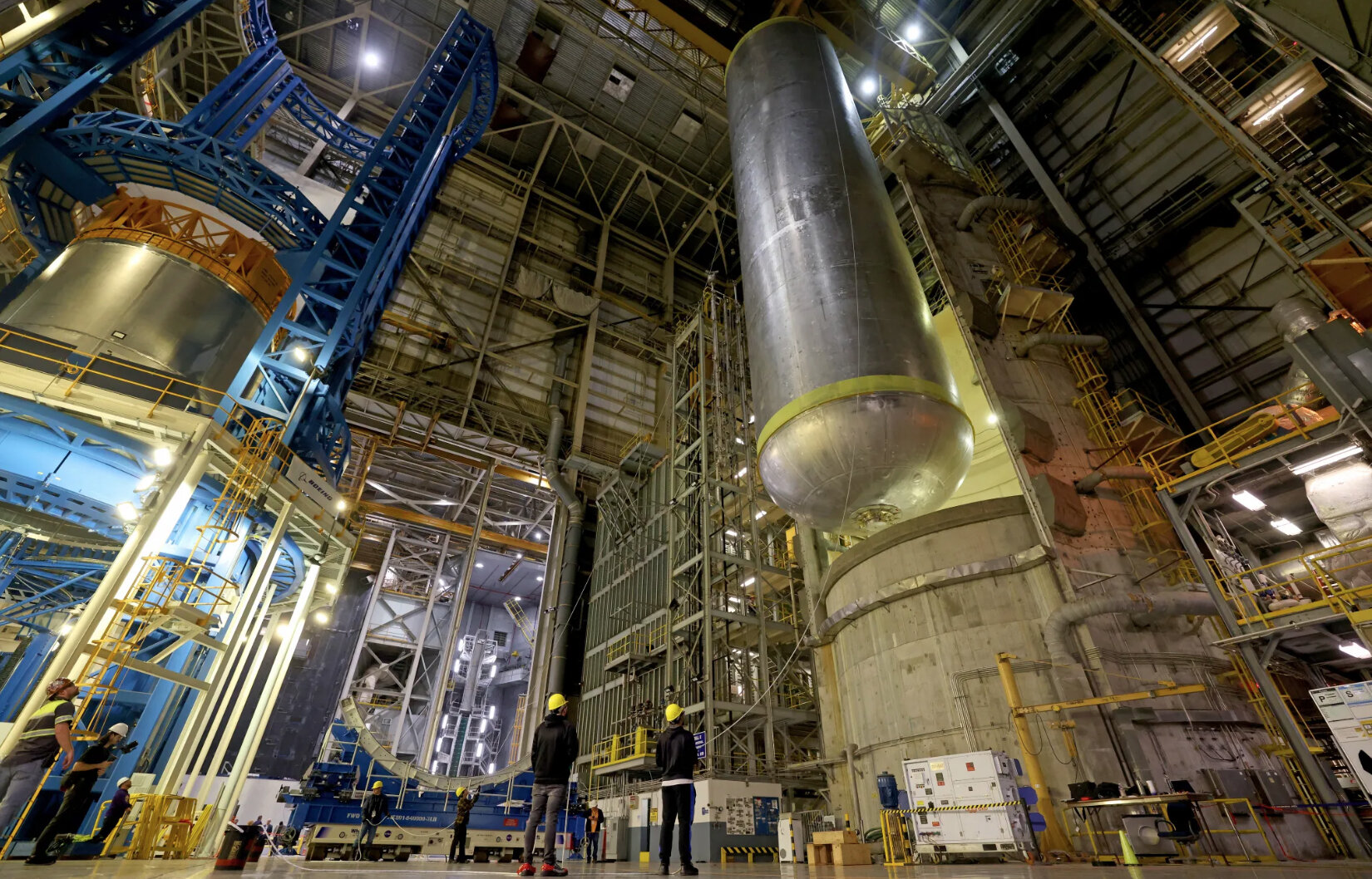 Megarazzo in allestimento per Artemis III
