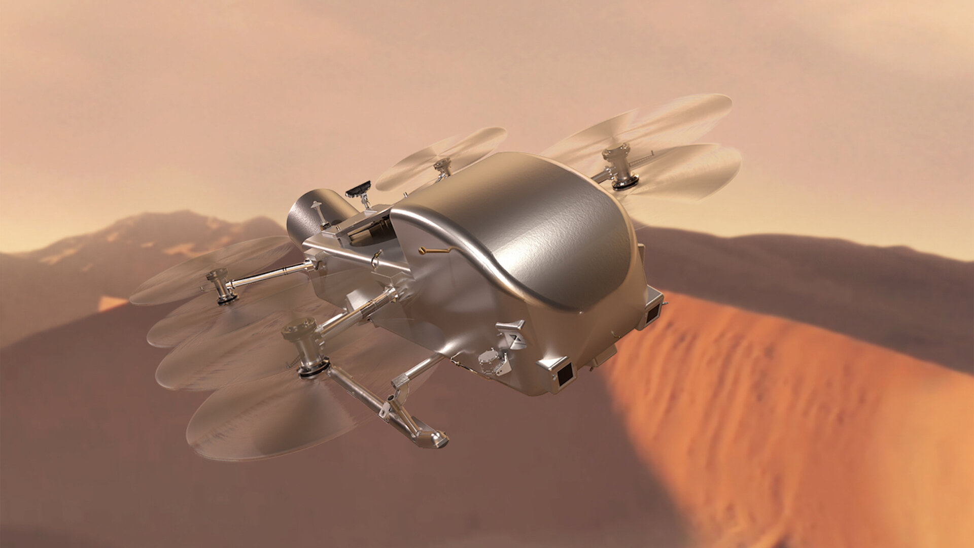 Nasa conferma Dragonfly che studierà Titano