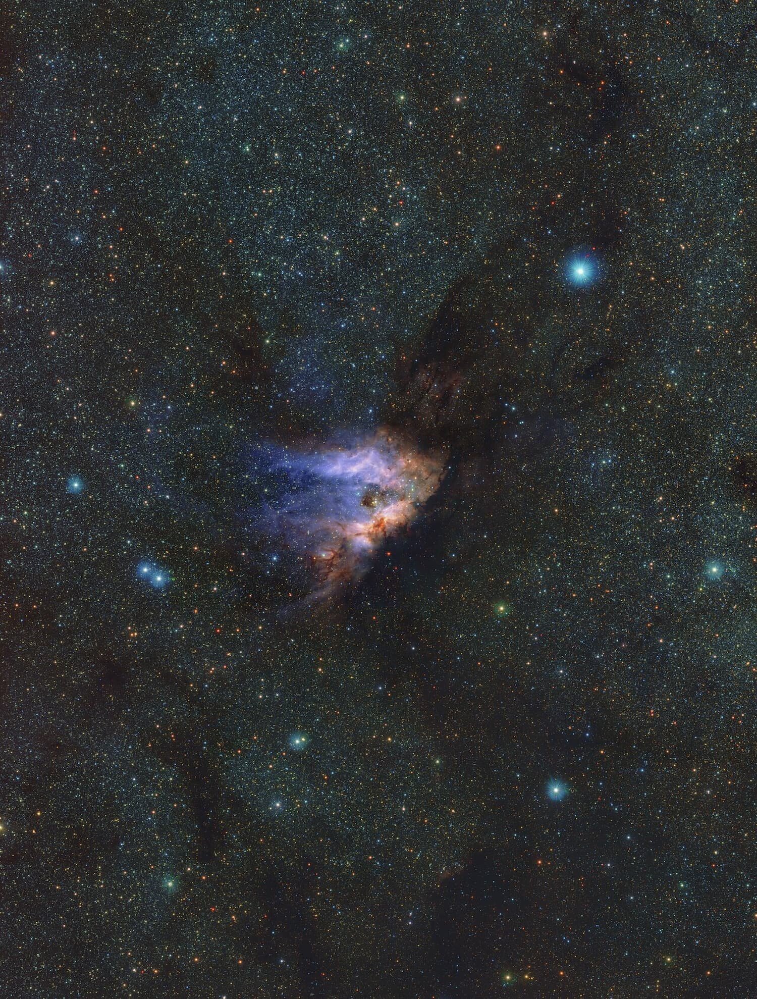 Una mappa da record per la Via Lattea