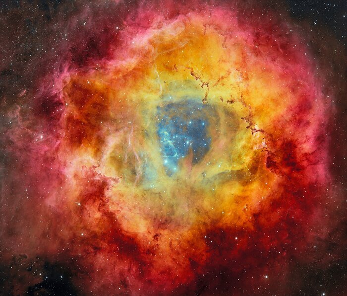 La Nebulosa Rosetta in posa