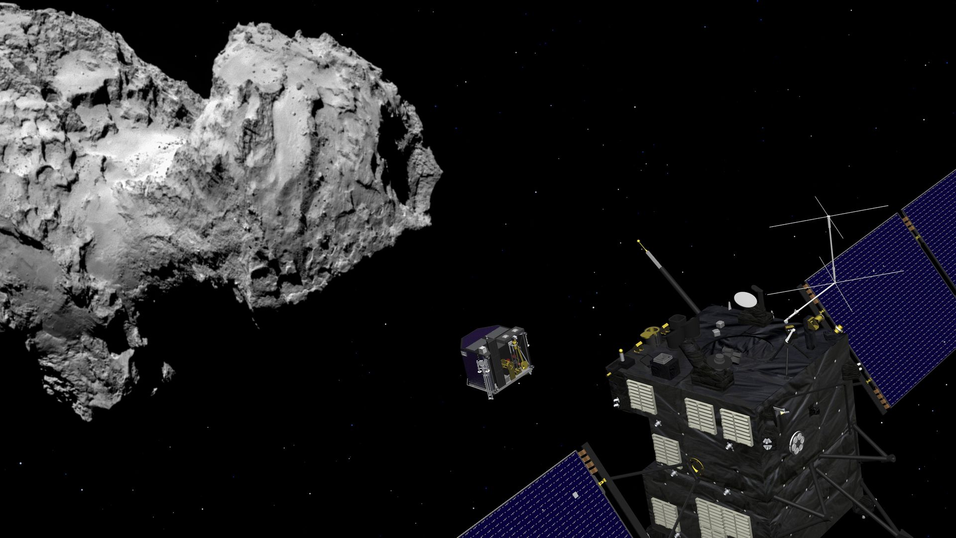 Missione Rosetta, 10 anni fa il primo e unico atterraggio di una sonda su una cometa