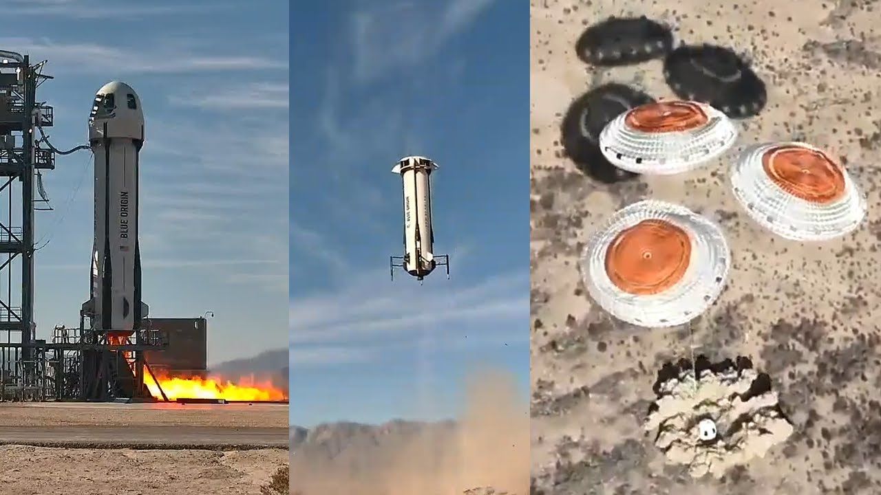 Volo suborbitale riuscito per il New Shepard Ns-29
