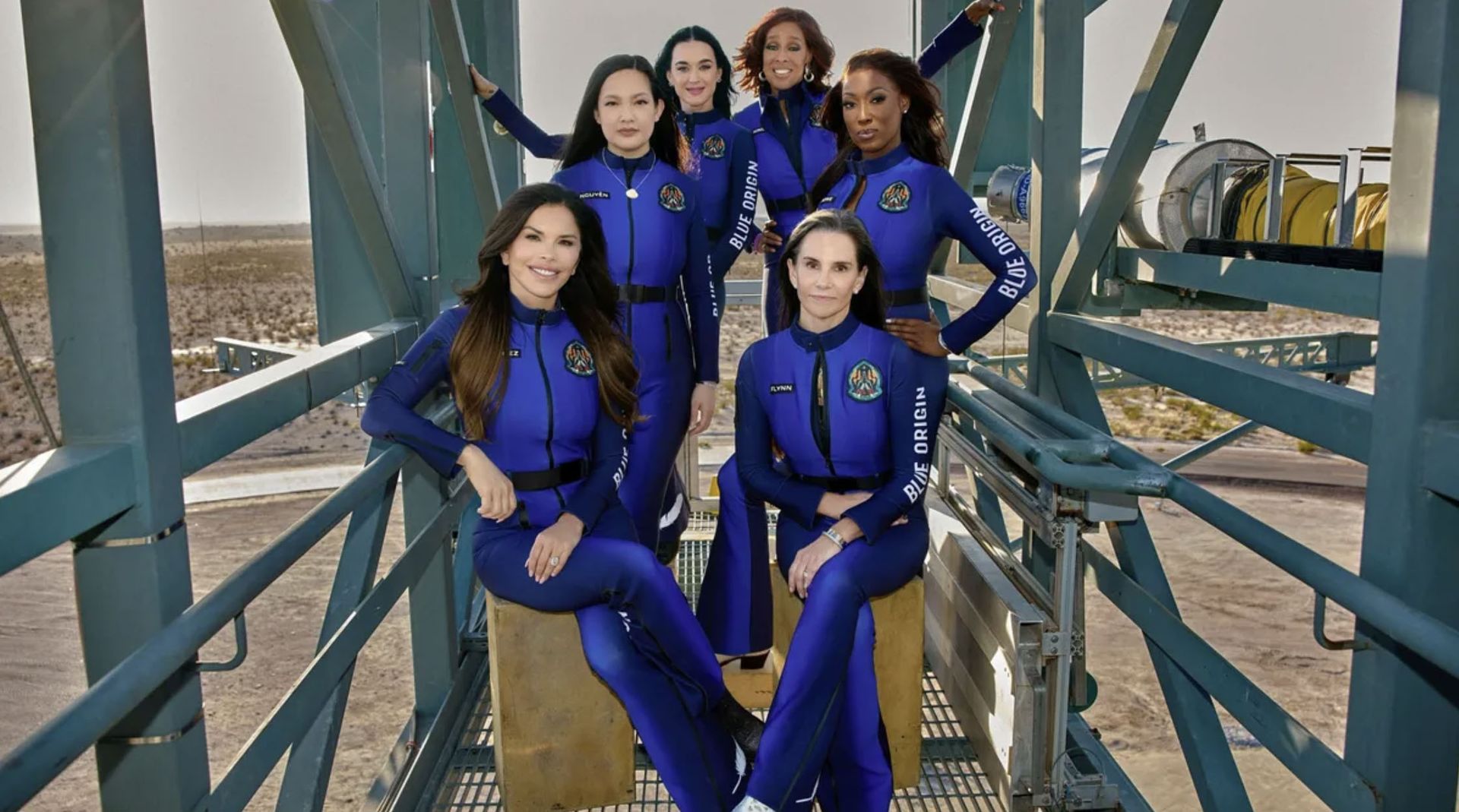 Blue Origin, un salto nello spazio di sole donne