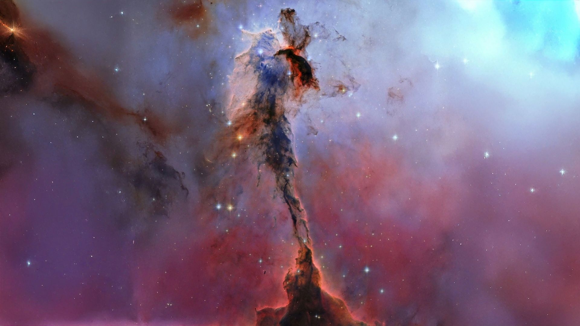 Hubble 'rivede' un pilastro cosmico nella Nebulosa Aquila