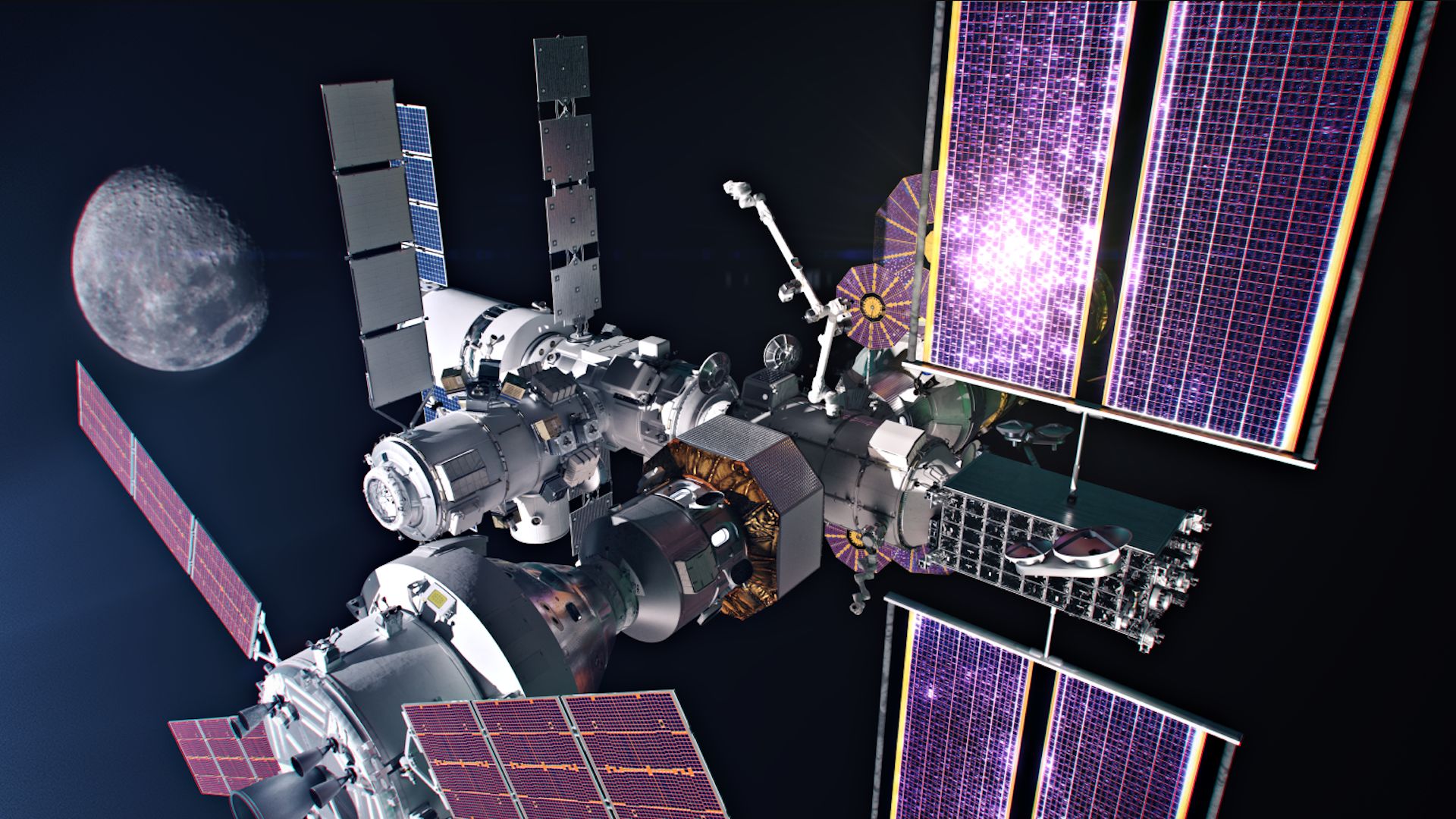 Deep Space: Gateway, l’Italia protagonista per la prima stazione spaziale in orbita lunare