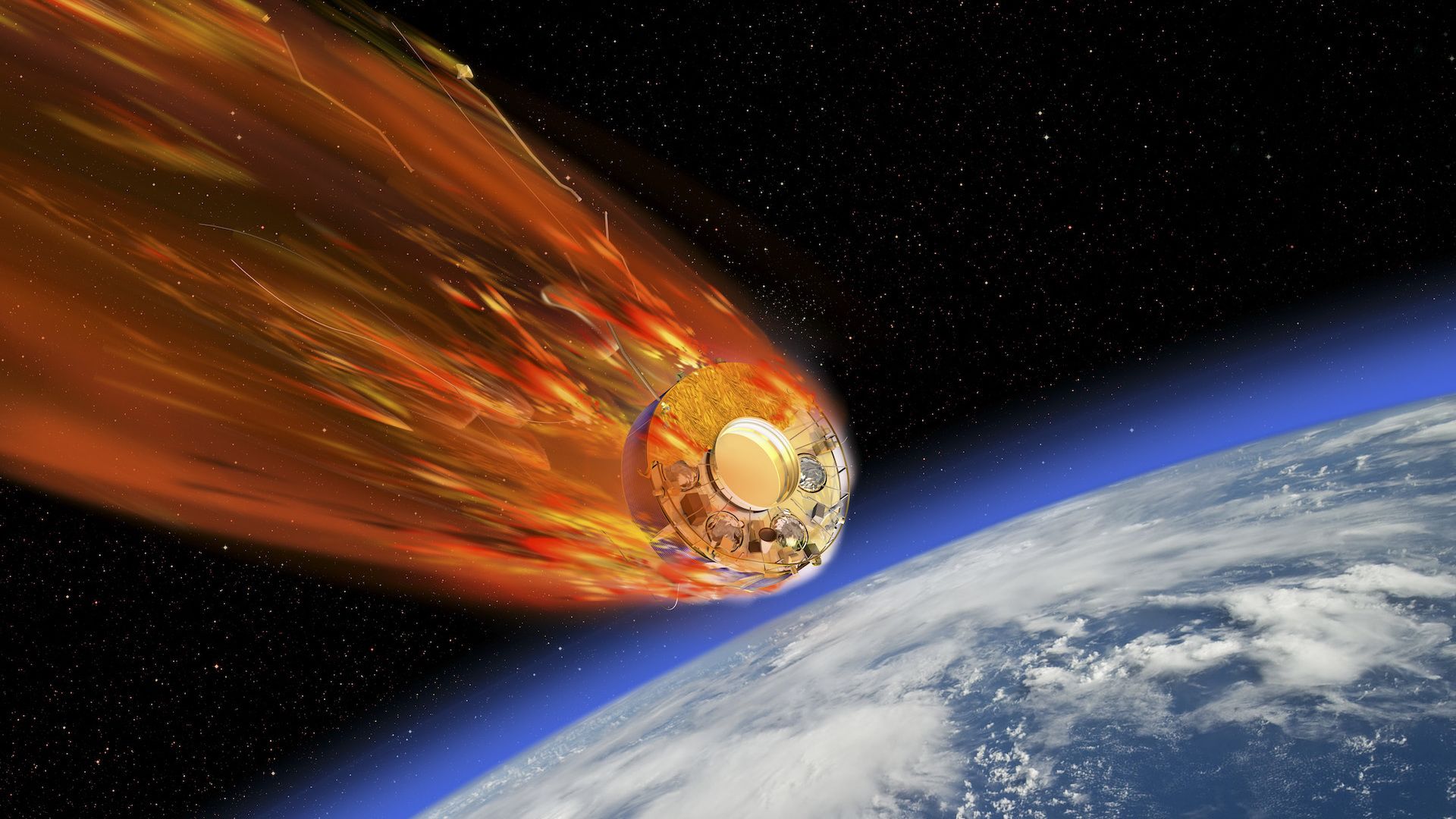 Quanto inquina il rientro in atmosfera dei satelliti?