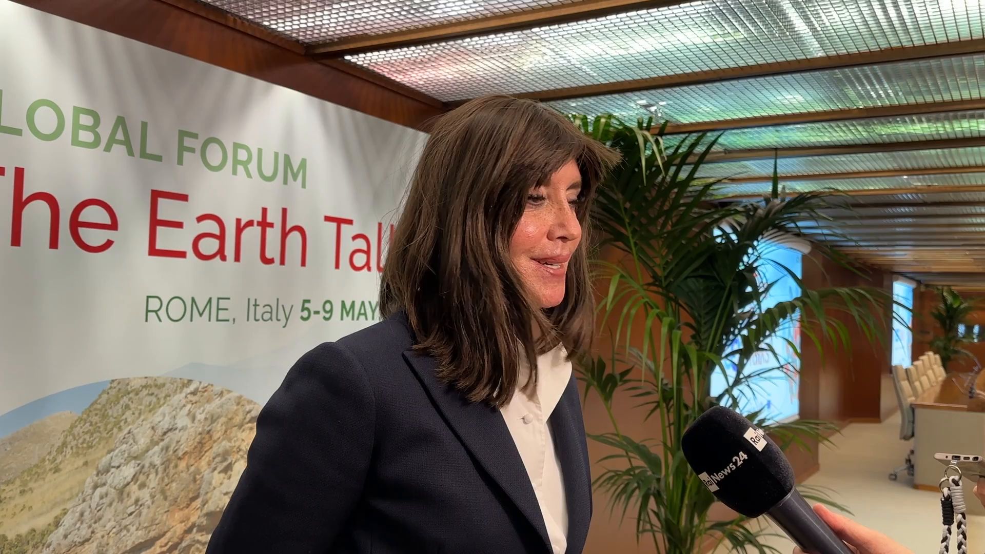 Il Ministro dell'università e della ricerca, Anna Maria Bernini al GEO Global Forum 2025