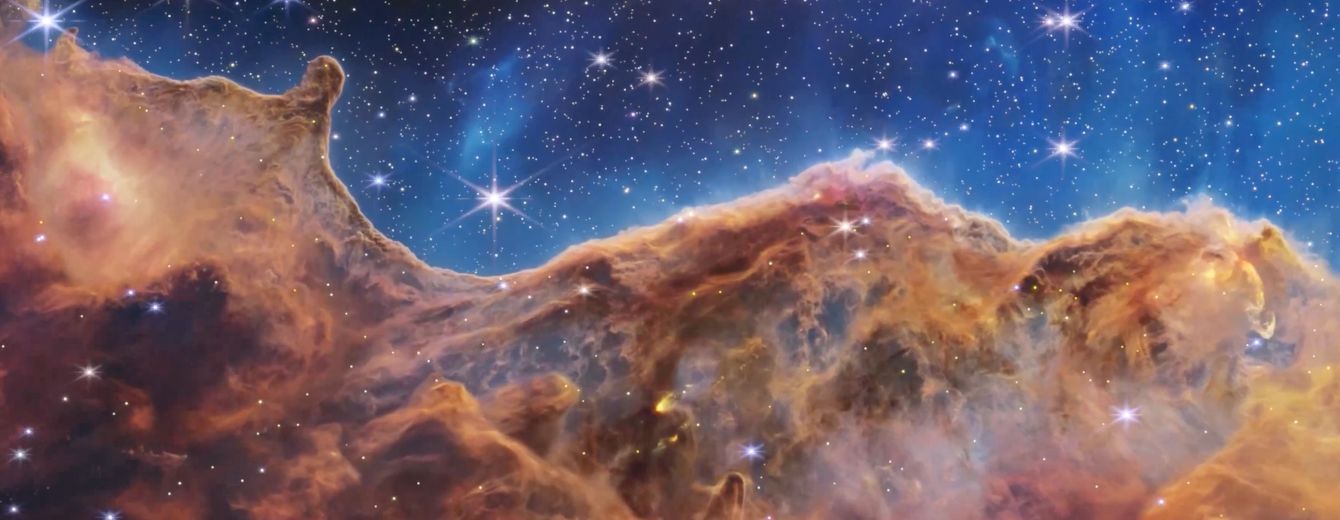 Con Webb in viaggio tra le ‘scogliere cosmiche’