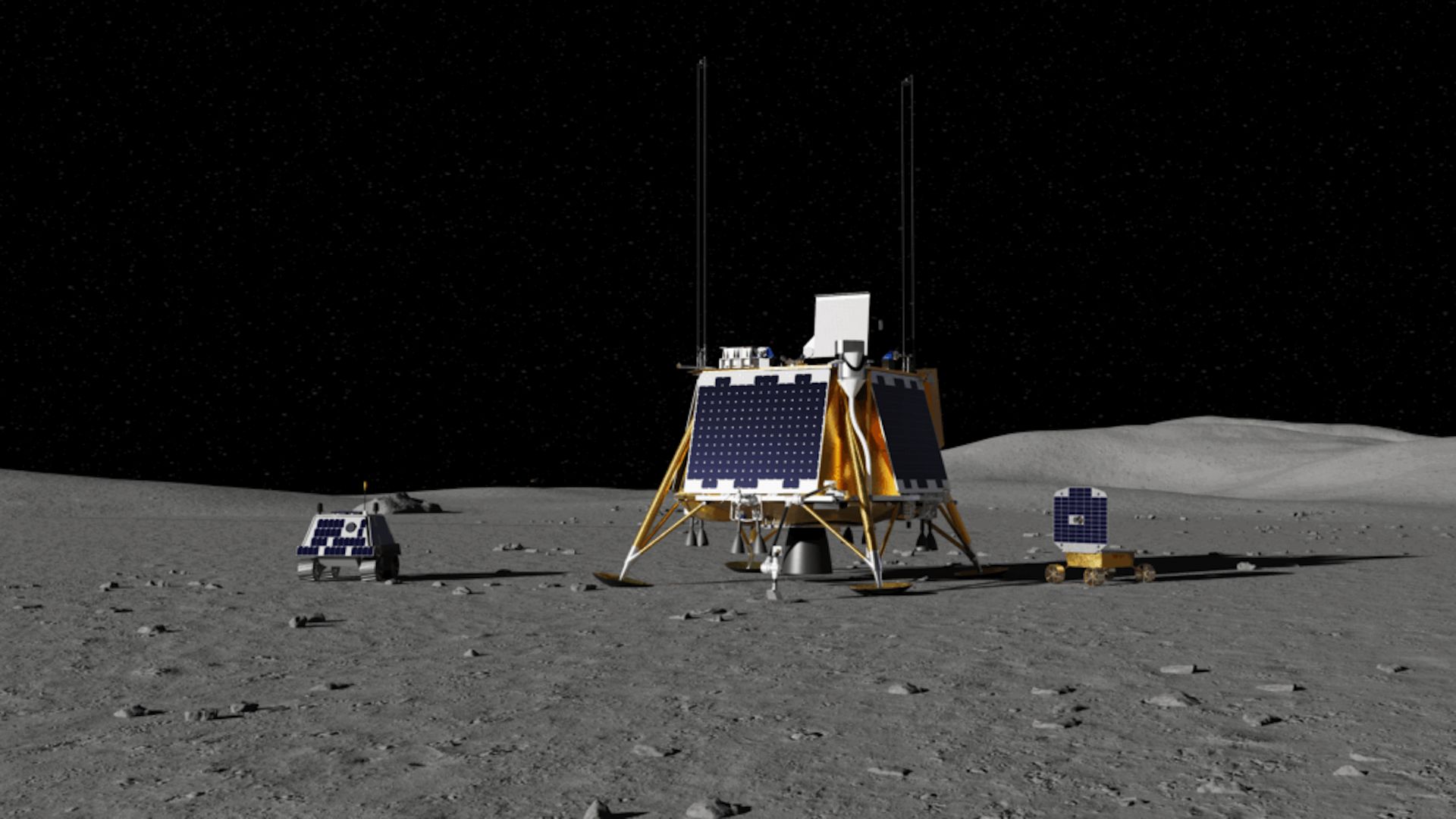 Nasa incarica Firefly per la consegna di due rover lunari