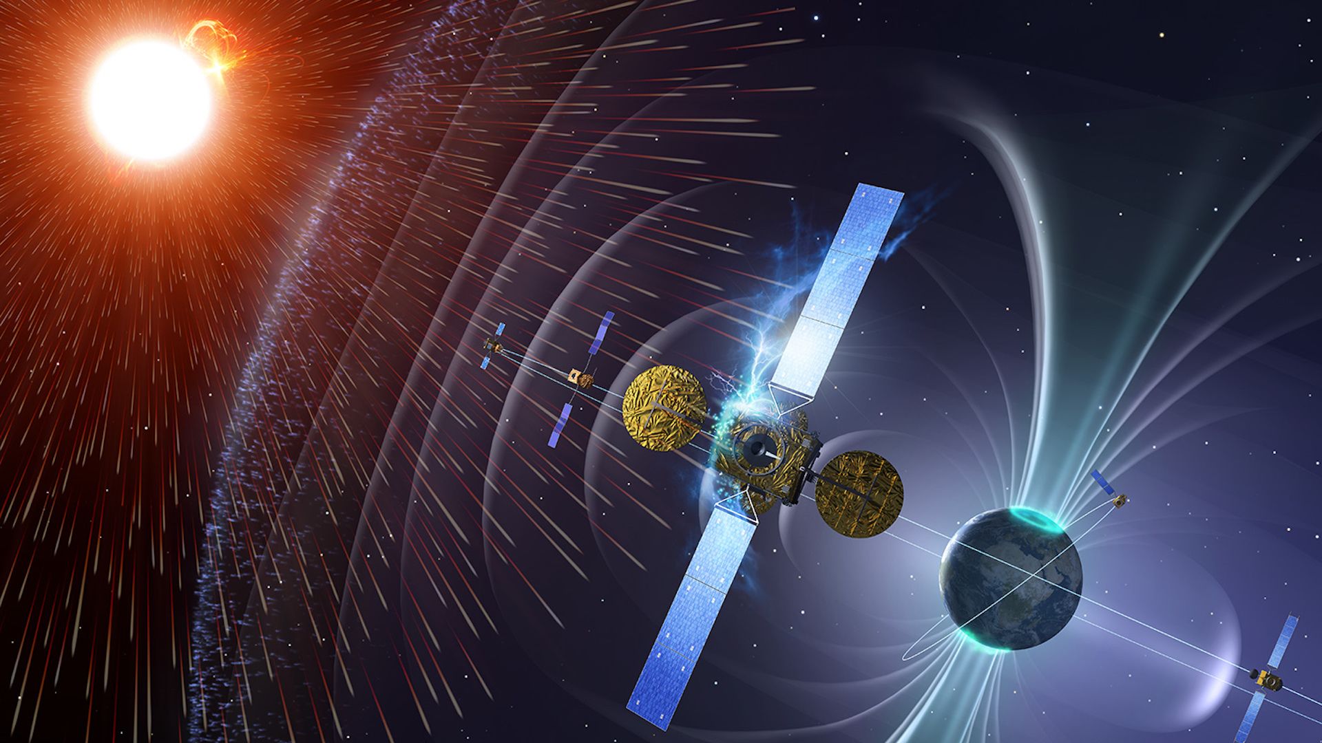 Sentinel-1D ’spinto‘ verso una tempesta solare da record