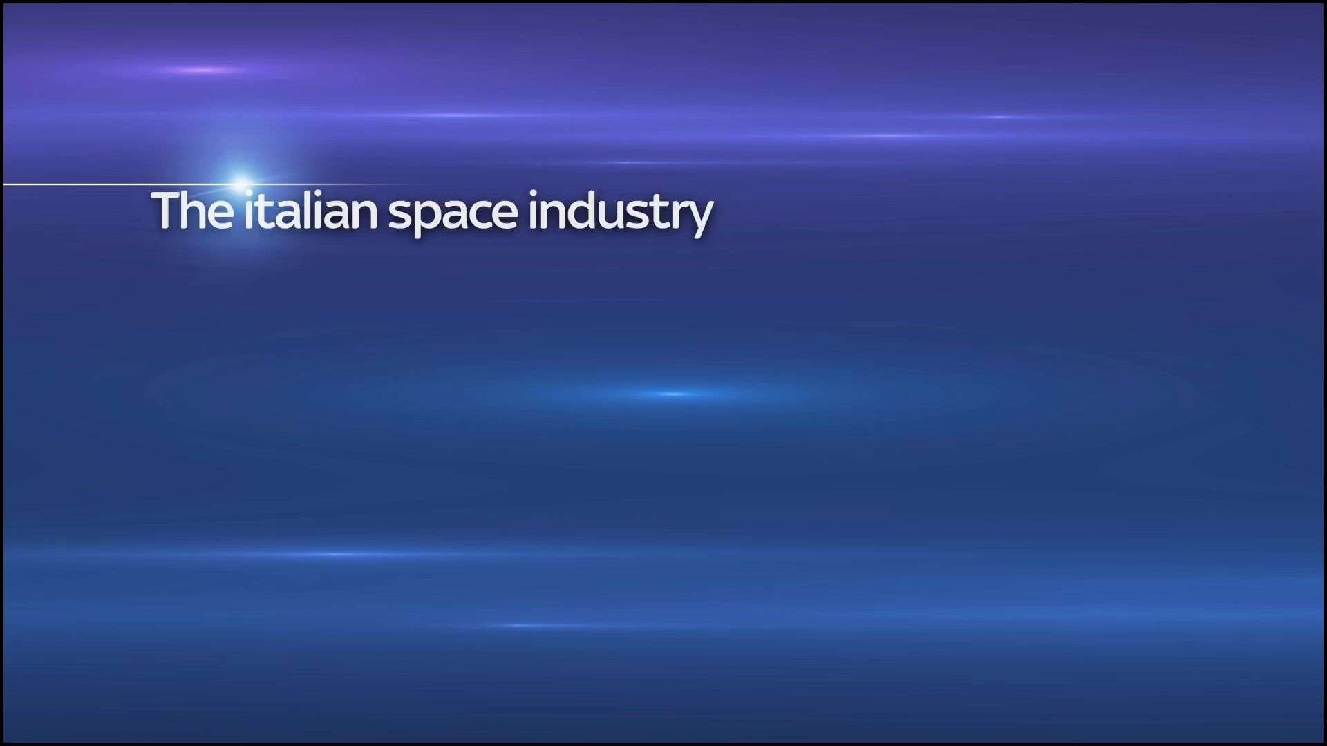 The Italian Space Industry - long version