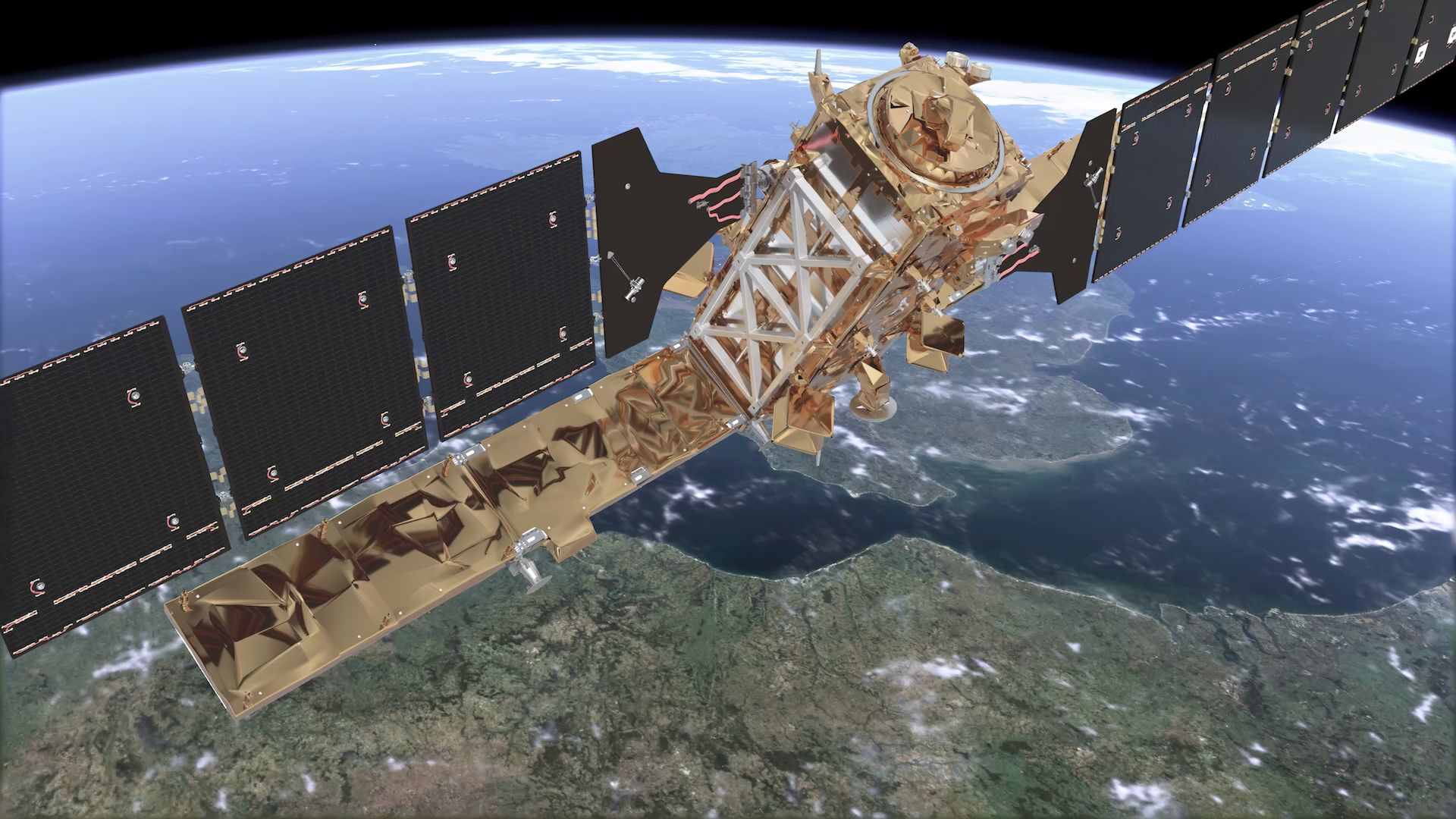 Ecco le prime immagini del nuovo satellite Sentinel-1D del programma Copernicus