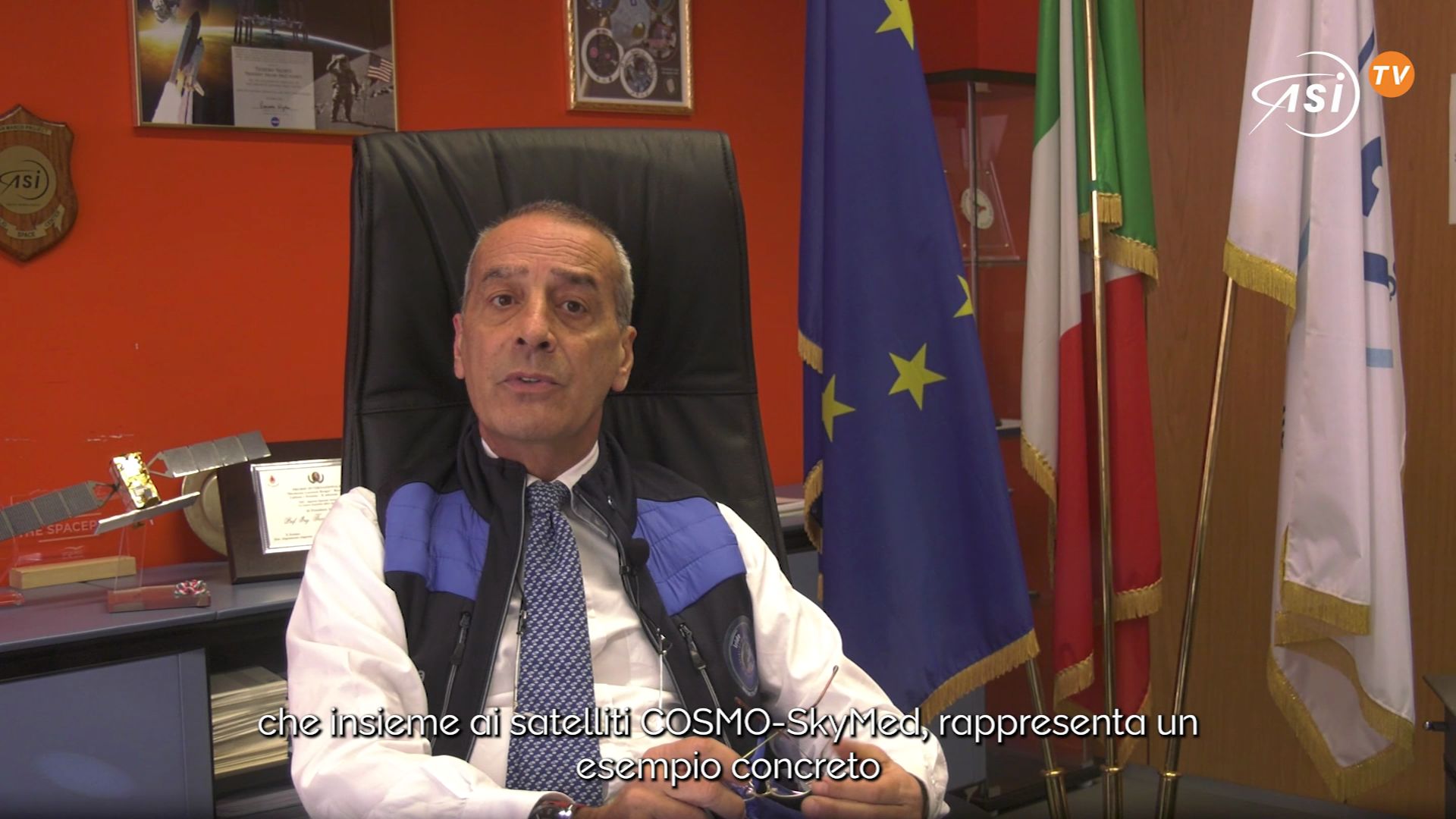 Il Presidente dell'ASI, Teodoro Valente, sul lancio del satellite di COSMO-SkyMed FM3