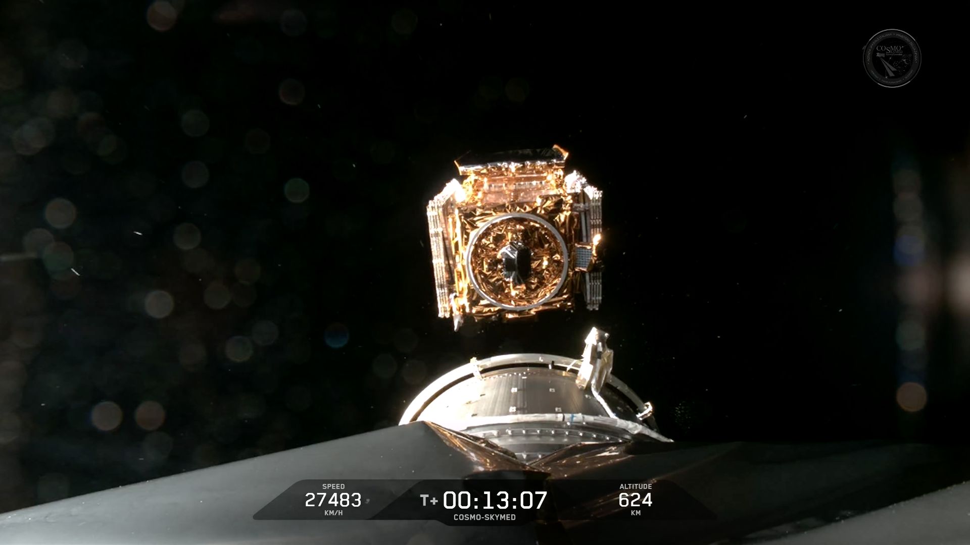 La costellazione italiana Cosmo-SkyMed si è arricchita di un nuovo satellite