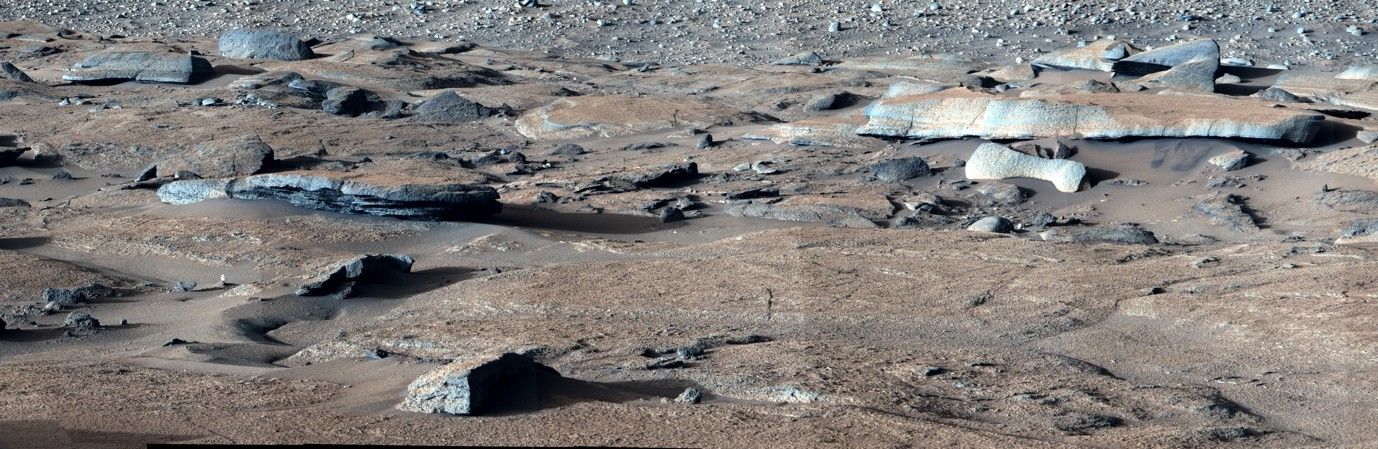 Antiche spiagge su Marte