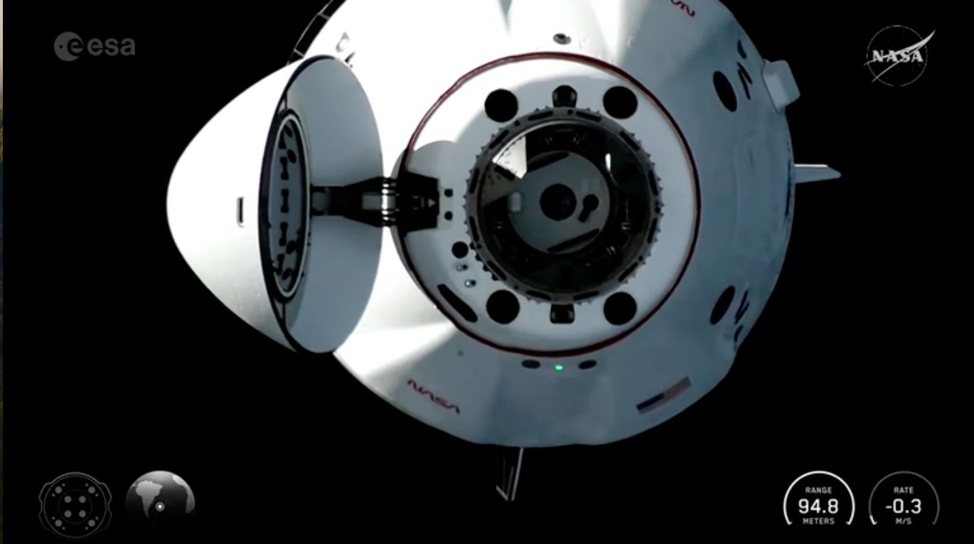 Stazione Spaziale al completo con la Crew-12