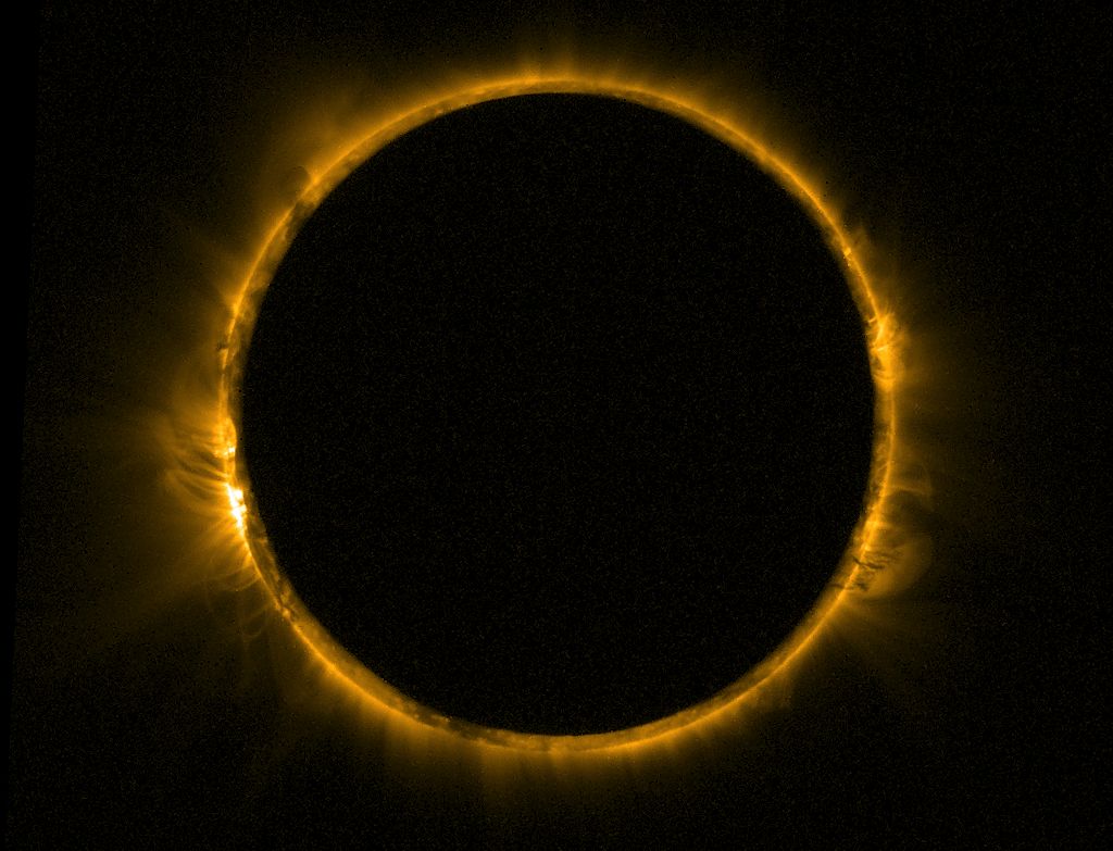 L’anello di fuoco delle eclissi solari anulari