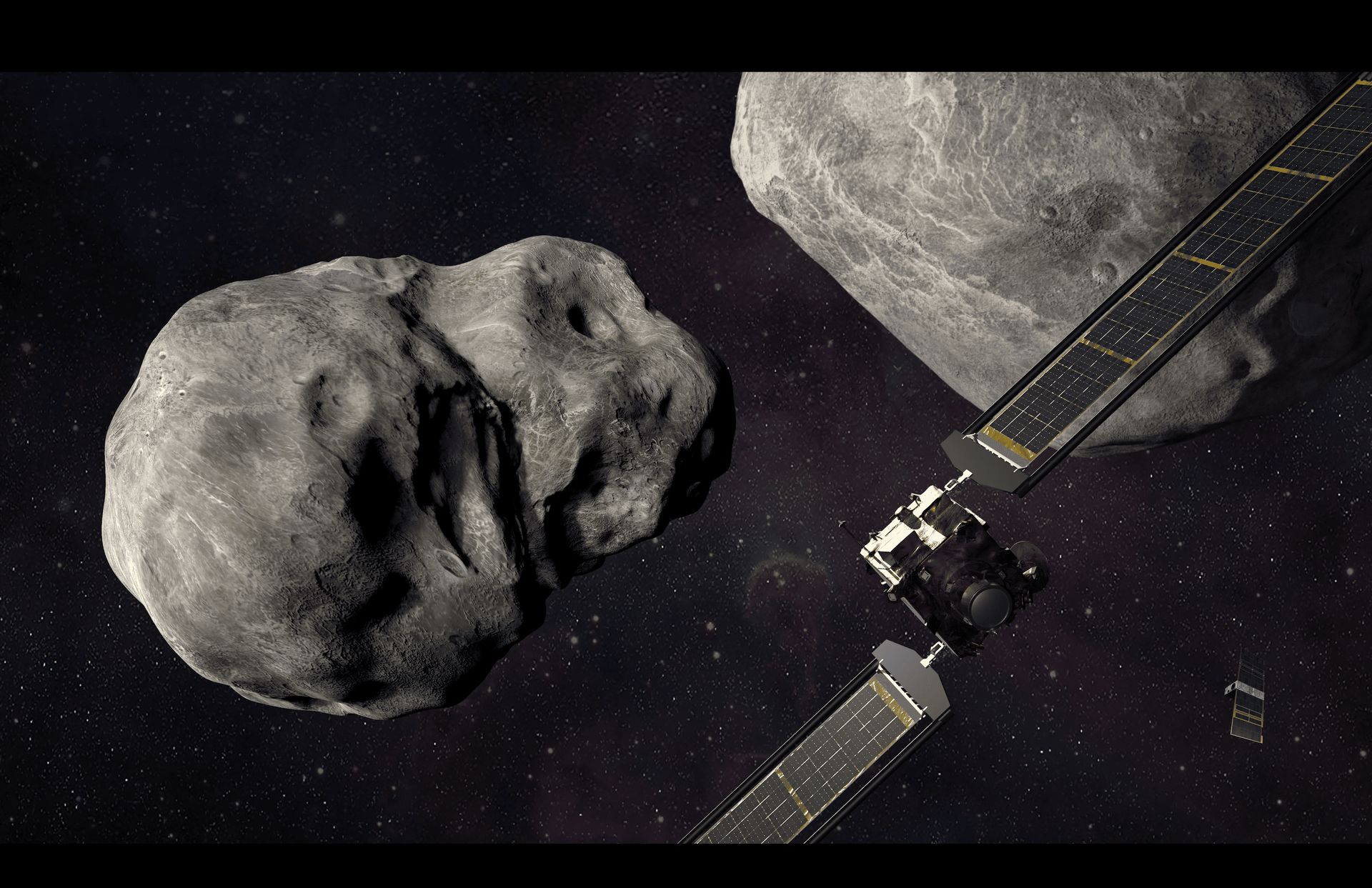 Dart ha spettinato l'orbita di Didymos attorno al Sole