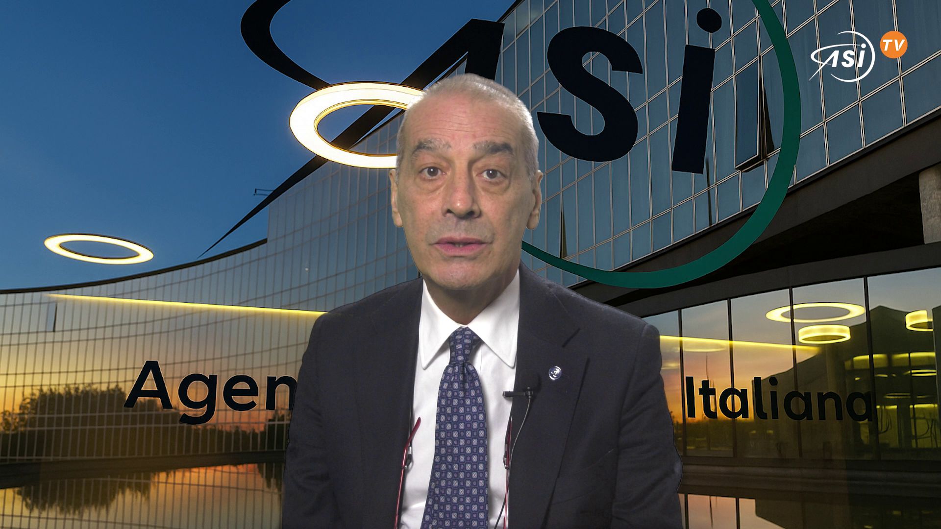 Il video messaggio del presidente dell'ASI Teodoro Valente per il lancio di Artemis 2