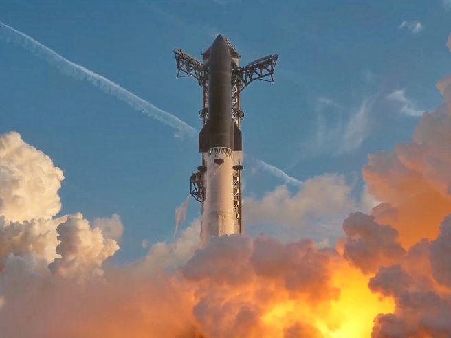 Starship, per la prima volta in orbita